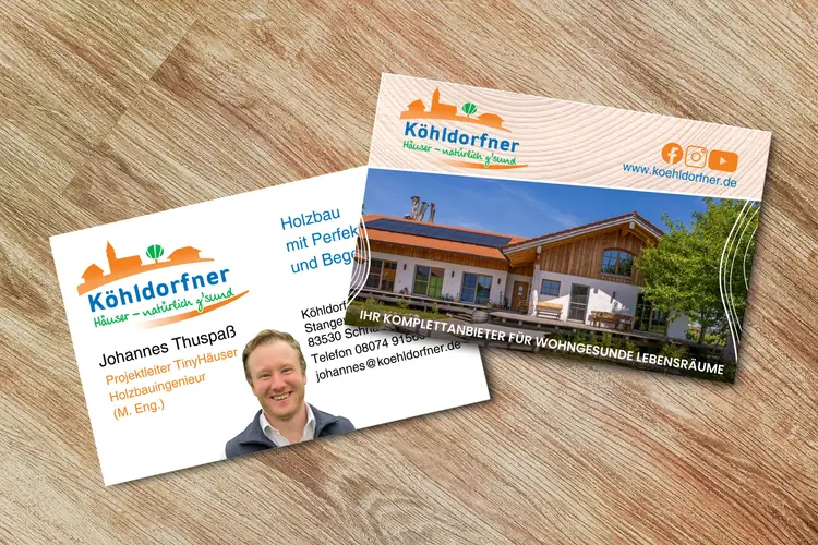 Köhldorfner Holzbau GmbH Visitenkarten